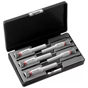 Conjunto de chaves de precisão Facom AEX.J1 Micro-Tech Torx 5 peças T6-T10