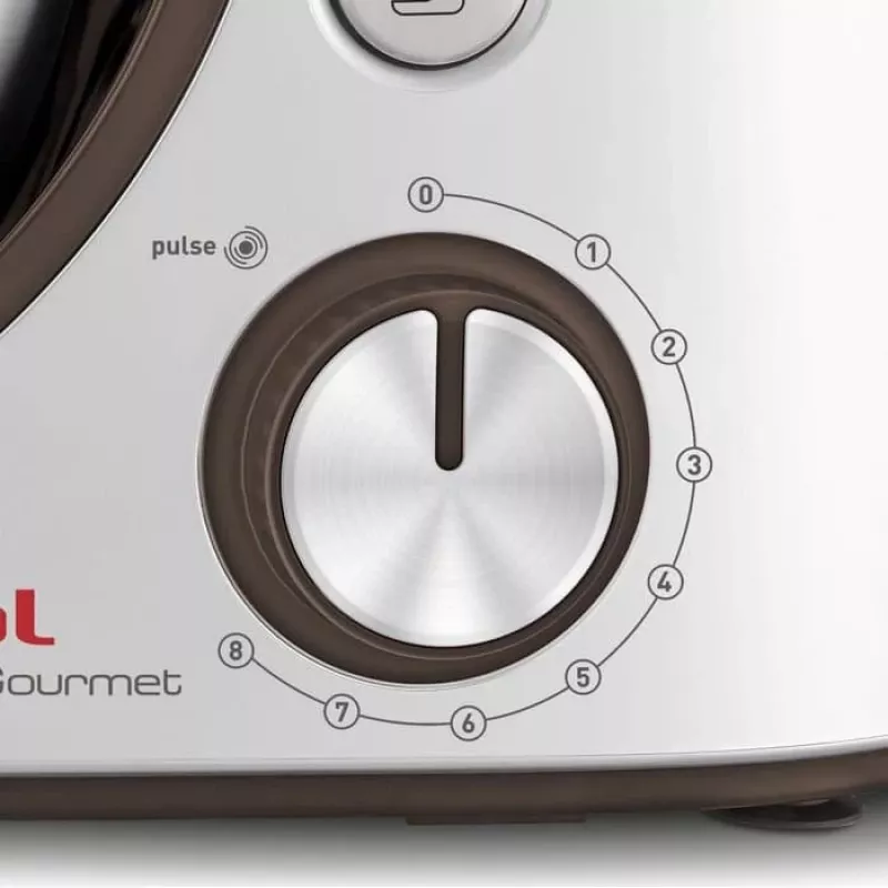 Tefal QB51K138 robot de cozinha, 800 W, taça de 4,8 L, branco