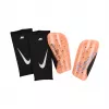 Nike Mercurial Lite caneleiras Total Orange/Preto tamanho S