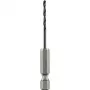 Broca helicoidal HSS para metal Bosch Accessories 2609255139 2 mm forjada por rolos haste sextavada 1/4 inch 1 unid.