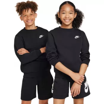 Nike Sportswear Club Fleece sweatshirt com capuz criança preto S
