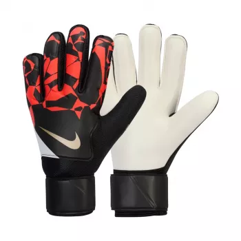 Luvas de guarda-redes Nike Match preto/vermelho tamanho 10