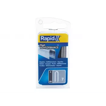 Rapid Tools fichas de cabo Tipo 7, 12 mm, galvanizadas com corte de serra, fichas de arame plano – 1 unid. (40109523)