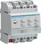 Hager TYAS606D Atuador KNX Secure de comutação/estore 6/3 vias 16A carga C