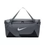 Nike Brasilia S Mala de desporto pequena cinzento-escuro/preto