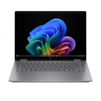 HP OmniBook X Flip 2-em-1 14-fk0020nw, 14,2 polegadas 2,8K OLED Touch, AMD Ryzen AI 5 340, 16GB RAM, 512GB SSD, Radeon 840M, Win11, Meteor Silver