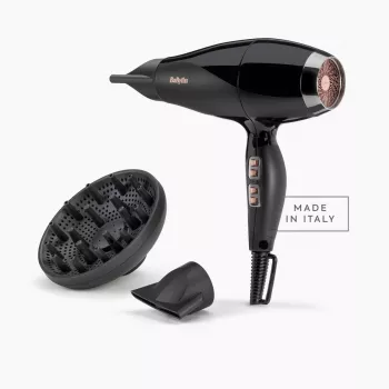 Babyliss Air Power Pro Secador de cabelo, 2300W, preto