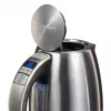 Cuisinart CPK17E-B Chaleira elétrica, 1,7 L, 1500 W, aço inoxidável, 6 definições de temperatura