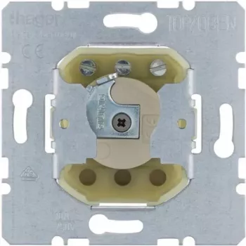 Hager Mecanismo de interruptor de estore com chave 1 polo encastrado WDE383110