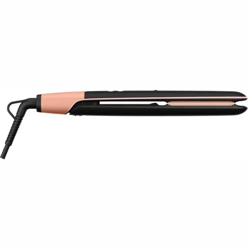 Prancha de cabelo Rowenta Express Shine Papaya, preto