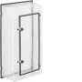 Tampa de quadro de contadores HAGER ZAY450AT IP54, 450 mm com porta
