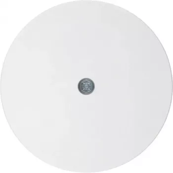 Placa central Hager para tomadas de cabo e vídeo, branco polar WLF4400WG