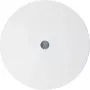 Placa central Hager para tomadas de cabo e vídeo, branco polar WLF4400WG