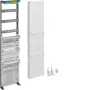 Quadro de distribuição Hager ZU37VT3APZ2 universZ, 3 painéis, 7 filas, APZ2 espaço de contador, 252 TE, barramento de 5 polos