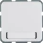 Tomada Schuko Hager WWS1114PW, branco polar brilhante, 16 A, montagem encastrada