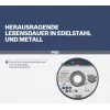 Bosch 2608602217 WA 46 BF Disco de desbaste semiflexível, 115 x 22,23 x 3 mm