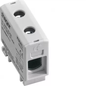 Hager K50AL Terminal de ligação alumínio-cobre 2,5-50 mm² cinzento