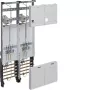 Hager ZK33Q3NT universZ Quadro completo 1050x500mm 3 pontos 2 lugares de contador 10 mm² com função de corte