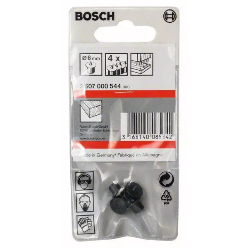 Bosch SDS-plus-5X Broca de martelo 6x50x110 mm, pack de 4, preto 2 607 000 544