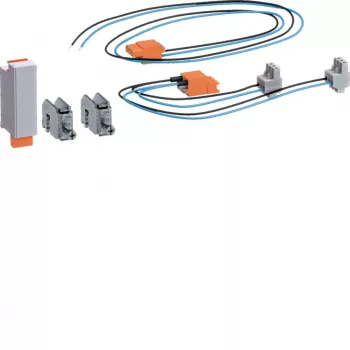 HAGER ZY5R2SI SIBO 1A Pacote de equipamento para APZ/RfZ, 1400mm, cinzento