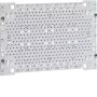 Hager UM00M0 Placa de montagem, plástico, 175 x 250 mm, cinzento