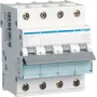 Hager MCN620 Disjuntor de proteção de linha 3P+N característica C 20A 6kA
