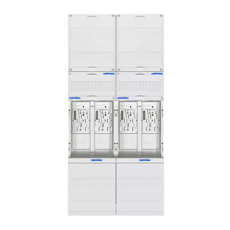 HAGER ZK3EN24 Cablagem universal Z Quadro de contadores completo, 4 lugares de contador, BKE-I, 2 módulos de largura, 1050mm