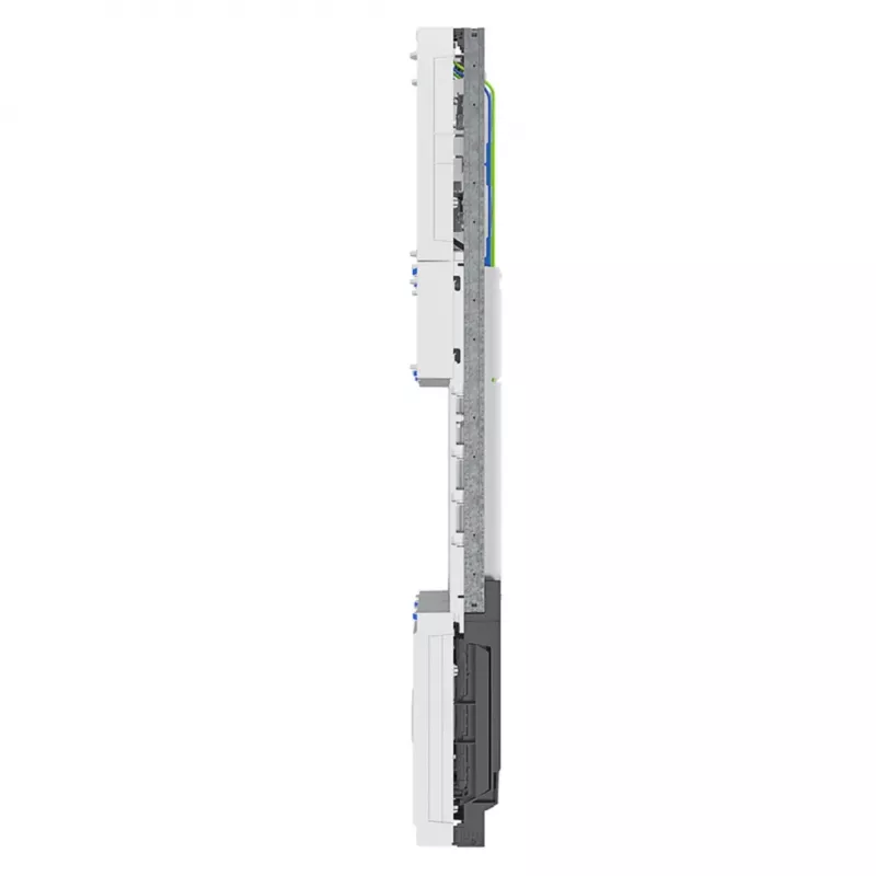 HAGER ZK3EN24 Cablagem universal Z Quadro de contadores completo, 4 lugares de contador, BKE-I, 2 módulos de largura, 1050mm