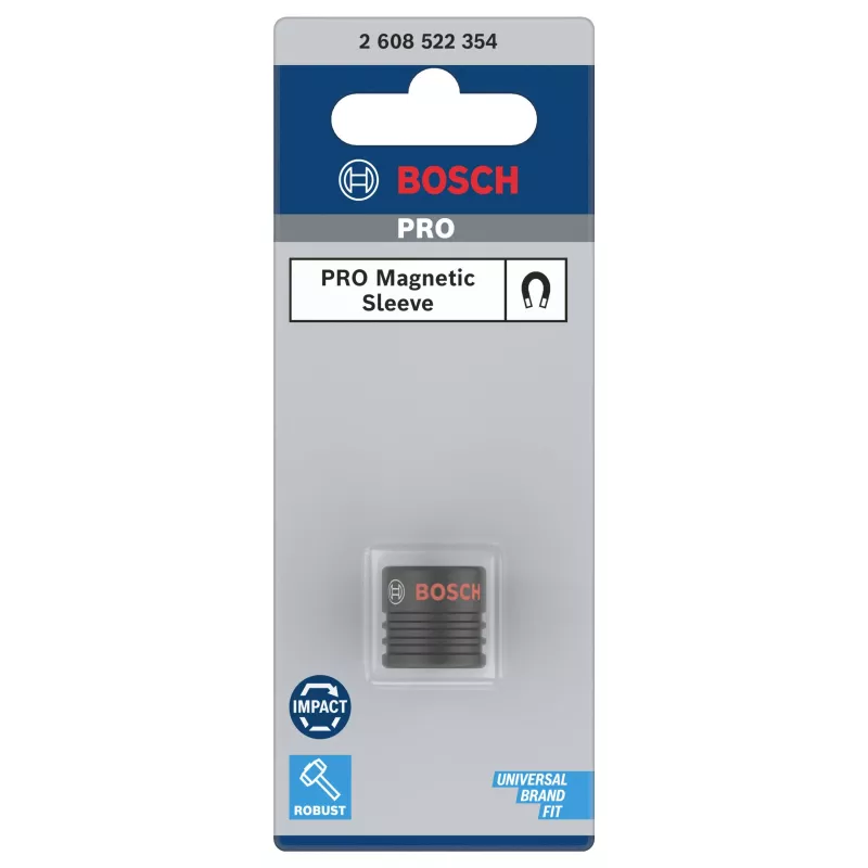 Bosch casquilho magnético para bits sextavados de 1/4