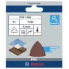 Bosch 2608621689 lixa delta P240 93 mm pack de 5