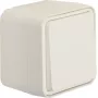 Hager WNC001B interruptor de comutação de superfície W.1 IP55 branco polar