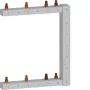HAGER KCF563R barra de fases vertical direita 2 polos 3 módulos 63 A