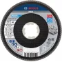 Bosch Accessories 2608619199 disco de lixa de lamelas X-LOCK 115 mm grão 80 corindo de zircónio cónico tipo 29 para metal, 1 unid.