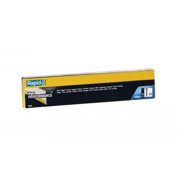 Rapid tipo 32 agrafos de cabeça D galvanizados a quente, revestidos a resina, 64 mm, ligação 34°, para construção de estruturas e carpintaria – 2500 unid. 40104410