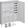 HAGER ZB34SEQ29EN armário completo univers Z, 2 lugares de contador, 3 campos, 5 filas, 180 módulos, IP44, Branco