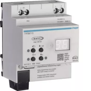 Gateway Hager TYFS671D KNX/DALI-2 Secure 1 canal
