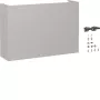 Painel de gestão de cabos telescópico Hager universZ FZ0800TB, altura 350-680 mm, profundidade 205 mm, branco