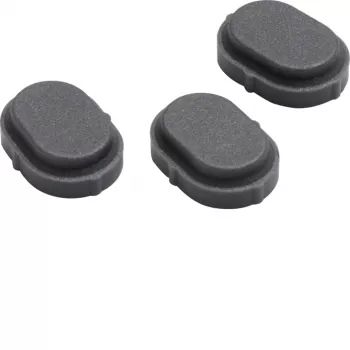 Tampão de cobertura para orifícios de parafusos HAGER WNA689, série W.1, IP55, branco