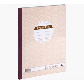 Le Dauphin Livro autocopiativo Formulários de fatura, A4, triplo, 50 jogos (1233D)