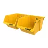 Mala de ferramentas DEWALT DWST82813-1 TSTAK pack duplo – 2x 14L contentores de plástico empilháveis, preto/amarelo