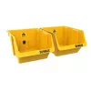 Mala de ferramentas DEWALT DWST82813-1 TSTAK pack duplo – 2x 14L contentores de plástico empilháveis, preto/amarelo