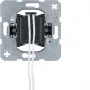 Interruptor de puxar HAGER WDE3966 com contacto de sinalização separado, 10 AX, 250 V, branco polar