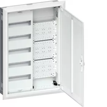 Quadro de distribuição HAGER FWU52K1 encastrar, 60 PLE, 3 filas, IP30, classe de proteção II, branco
