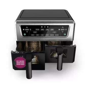 Fritadeira de ar quente Cuisinart AFD10XSSE 10,4L forno, 1800W, aço inoxidável