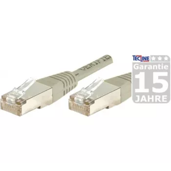 Dexlan 842105 cabo de rede Cat6 F/UTP (FTP) cinzento de 10 m