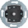 Hager WDE387503 interruptor de série de dois circuitos com rotativo 10A 250V AC para encastrar branco polar