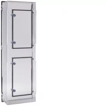Hager ZAY750AT tampa de quadro de contador IP54 transparente 750mm com porta