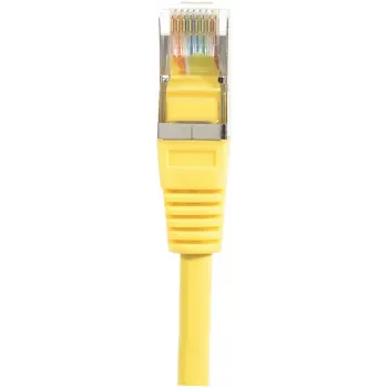 EXERTIS CONNECT cabo de patch CAT.6 F/UTP, amarelo, 0,5 m, Slim Snagless 842051
