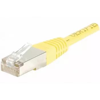 EXERTIS CONNECT cabo de patch CAT.6 F/UTP, amarelo, 0,5 m, Slim Snagless 842051