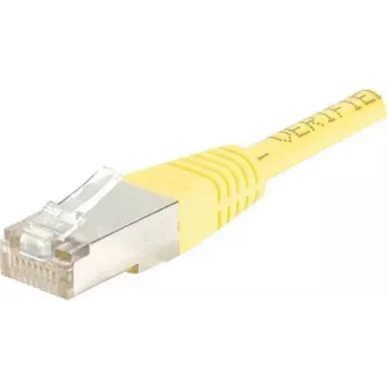 EXERTIS CONNECT cabo de patch Cat6 F/UTP, amarelo, 2,0 m, Slim Bend Relief 842201
